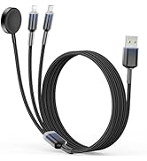 Birthday Gifts for Women/Men Multi Charging Cable for Apple Watch Charger 3 in 1 Travel Essential...