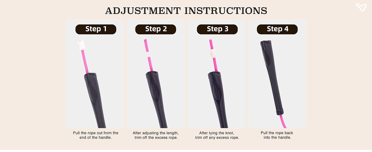 Aesthetic Jump Rope for Women - Apartment-Friendly Silent Rotation