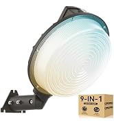 HiBay LED Barn Light 150W 120W 100W, Bright 22500lm 150LM/W Dusk to Dawn Outdoor Lighting, 3CCT P...