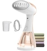 Small Handheld Steamer Iron for Clothes - 1350W Portable Clothes Steamer, Removes Wrinkle with He...