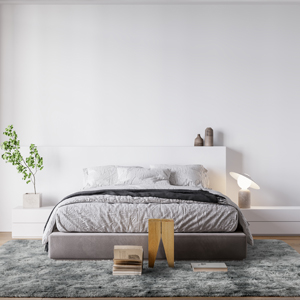 fluffy rug