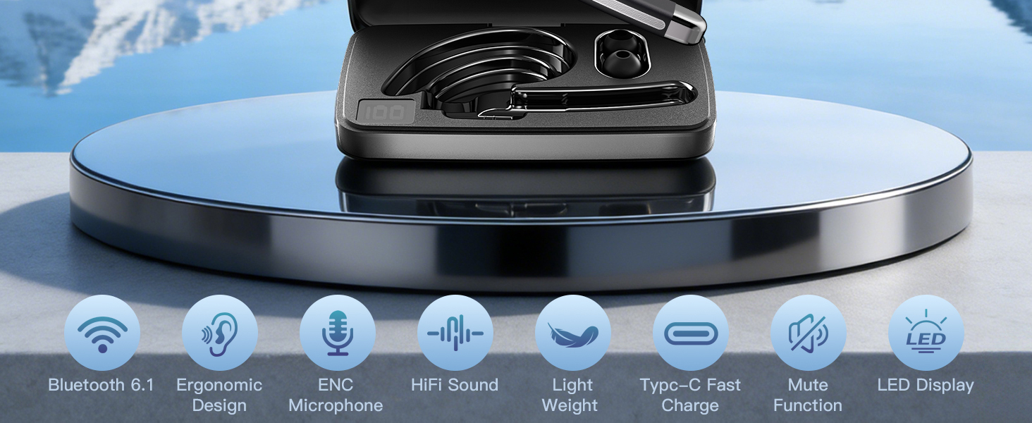 Single ear headset