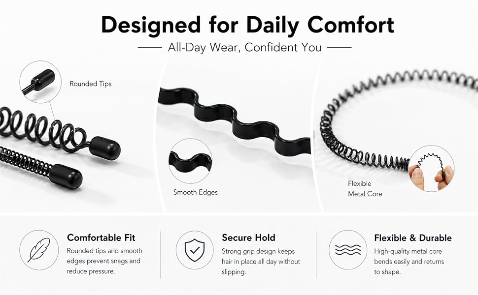 Metal Headbands for Men