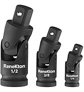 Renekton Universal Joint Set, Joint Adapter Ratchet Socket, Universal Sleeve Manual Tool, 1/4-Inc...