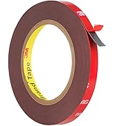 Double Sided Tape Heavy Duty, Waterproof Mounting Foam Tape, 33ft Length, 0.4in Width, Strong Adh...