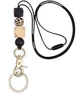 Ornaland Teacher Lanyard Silicone Beaded Lanyards for ID Badges for Keys for Nurse Student Women ...