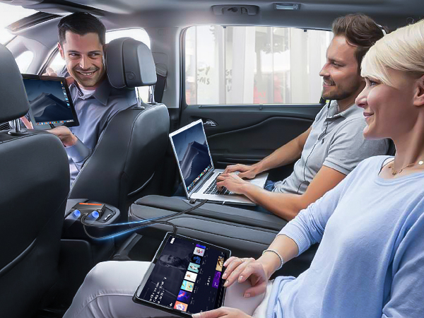 Car Cigarette Lighter Splitter