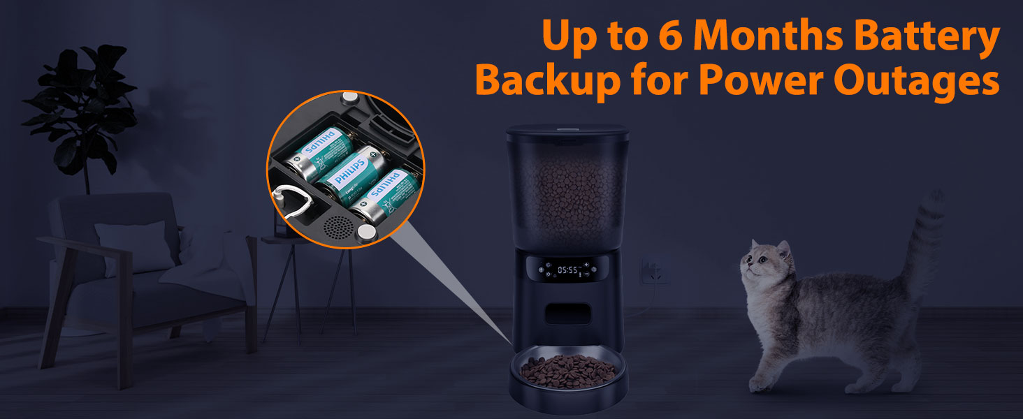 cat food dispenser automatic