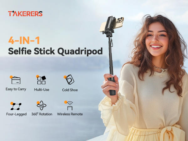 Portable Selfie Stick Tripod