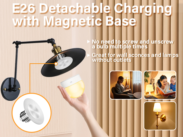 light bulbs rechargeable