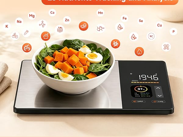 Smart Food Scale with Nutritional Calculator