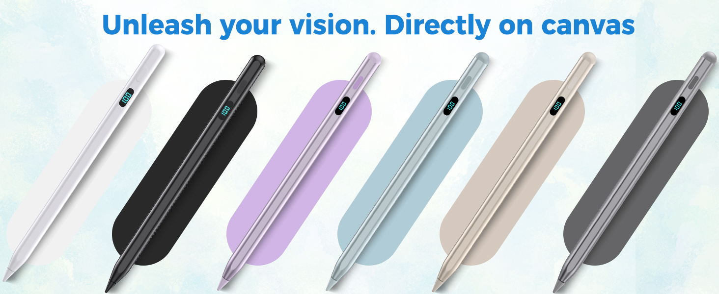 Unleash your vision. Directly on canvas.