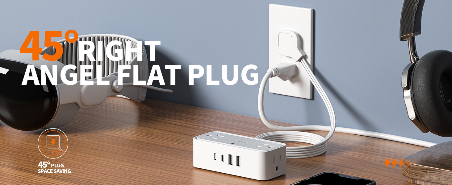 surge protector flat plug flat plug surge protector flat outlet extender flat surge protector power