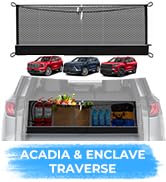 3-Layer Cargo Net for GMC Acadia/Buick Enclave/Chevrolet Traverse 2024-2026, Zoned Storage Trunk ...