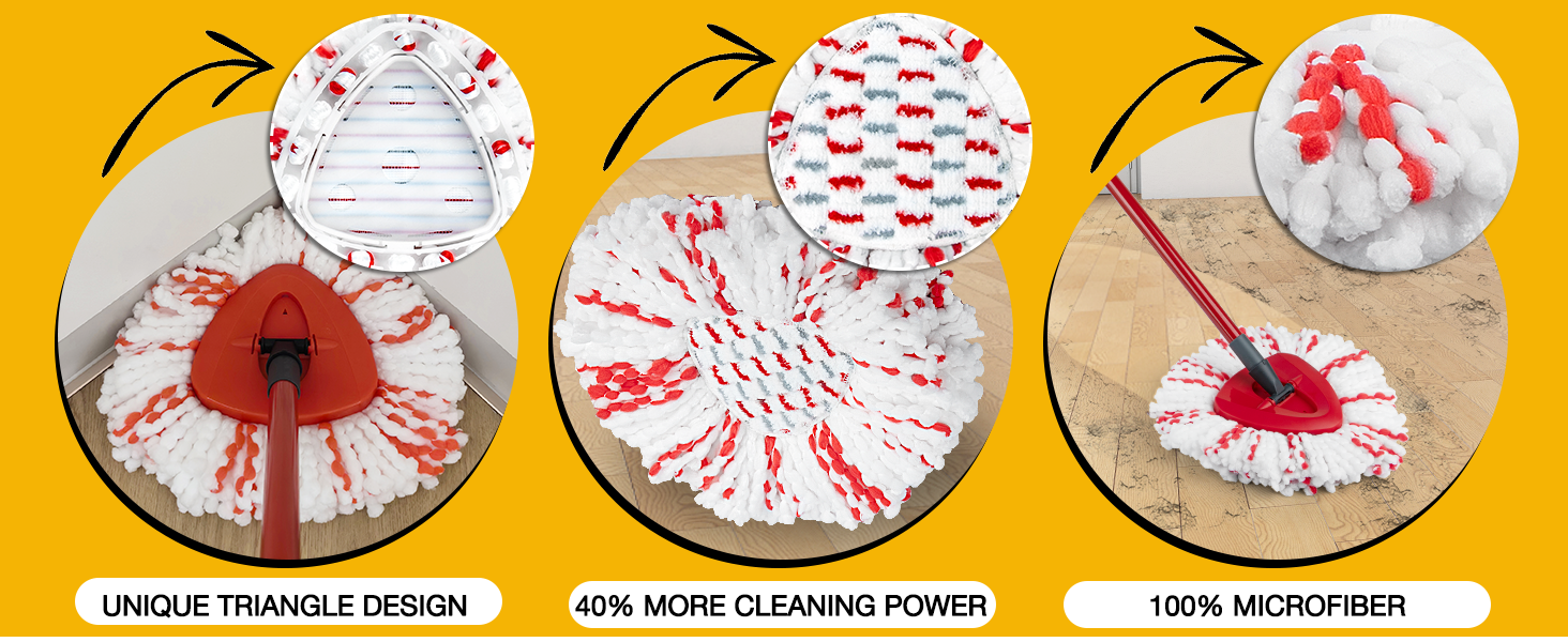 40% MORE CLEANING POWER