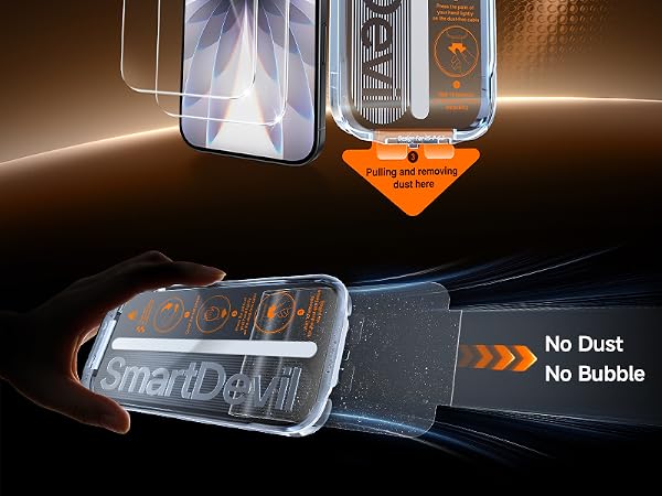 SMARTDEVIL HD Clear Screen Protector for iPhone 17