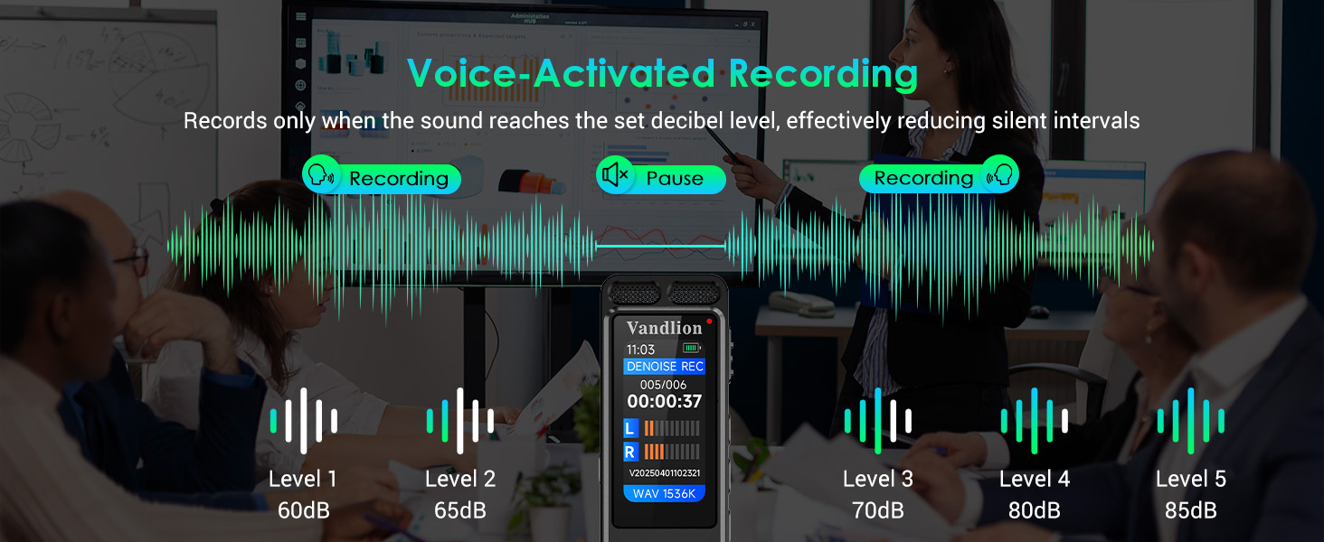 Voice activated recorder
