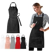 VITA ELEGANTE Aprons with Pocket – Waterproof Adult Apron for Cooking, Baking, Kitchen, Chef or C...