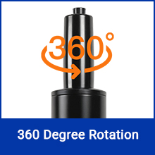 Silent 360° Rotation