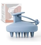 AIMIKE Scalp Massager Shampoo Brush, Soft Silicone Hair Scrubber for Washing Hair, Dandruff Remov...