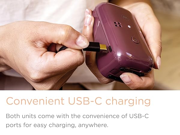 Motorola Nursery PIP12 Travel extended range baby monitor traveling newborn essentials USB-C charger