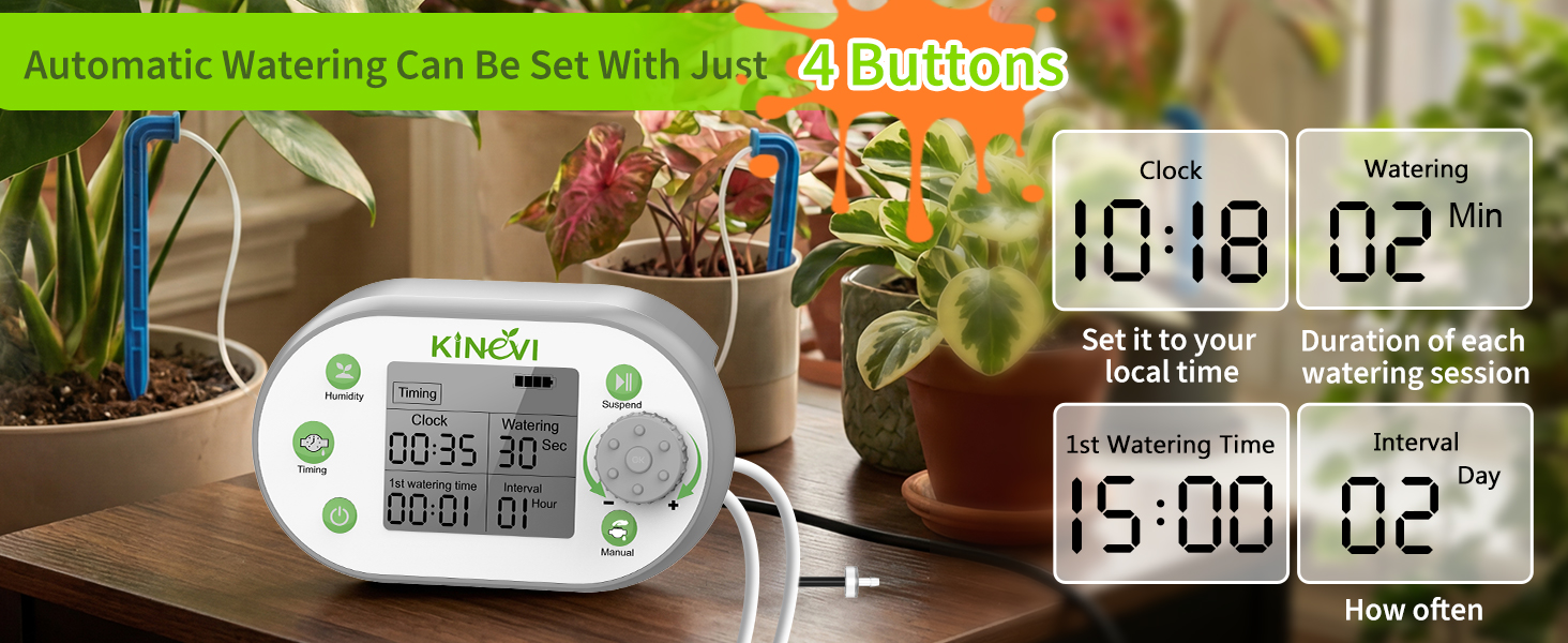 Automatic Plant Waterer Indoor