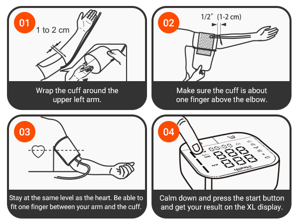 Blood pressure monitors - How to use