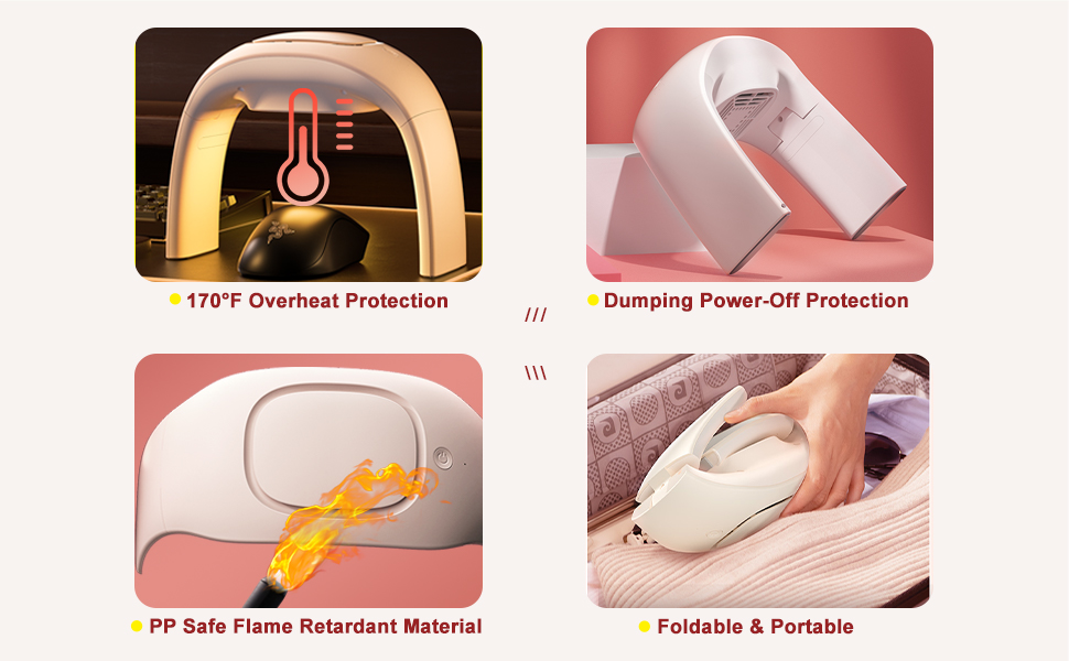 Heated Mouse Pad Hand Warmer, 110V Heated Desk Warmer for Office Gaming Protective