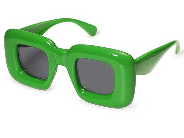 green sunglasses