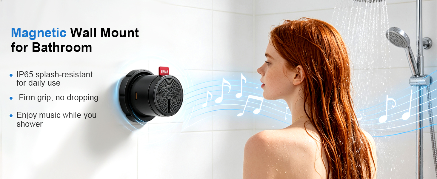 Magnetic Portable Bluetooth Speaker