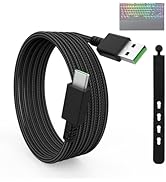 Gneinour Type C Charging Cable Compatible with Razer BlackWidow V3 Pro, Deathstalker V2 Pro, Duck...