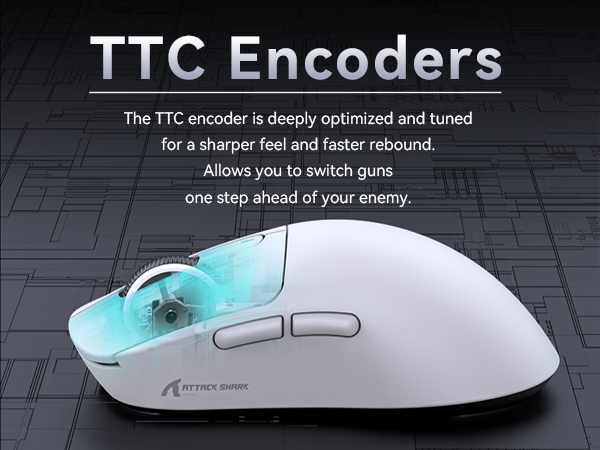 Wireless Gaming Mouse,Ergonomic Computer Mouse Optical Sensor Programmable Buttons for PC/Laptop/Mac