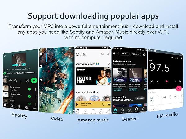 Support downloading popular apps