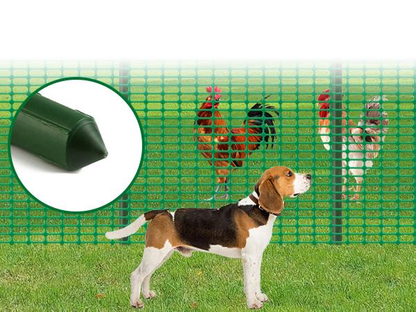 plastic safety fence