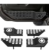 MIKKUPPA Metal Front Door Storage Pockets - Compatible with Jeep Wrangler JL JLU 4XE 2018-2024 &amp; ...