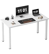 Need Computer Desk, 47 inch Home Office Desk, Modern Simple Style Home Office Gaming Desk, Basic ...