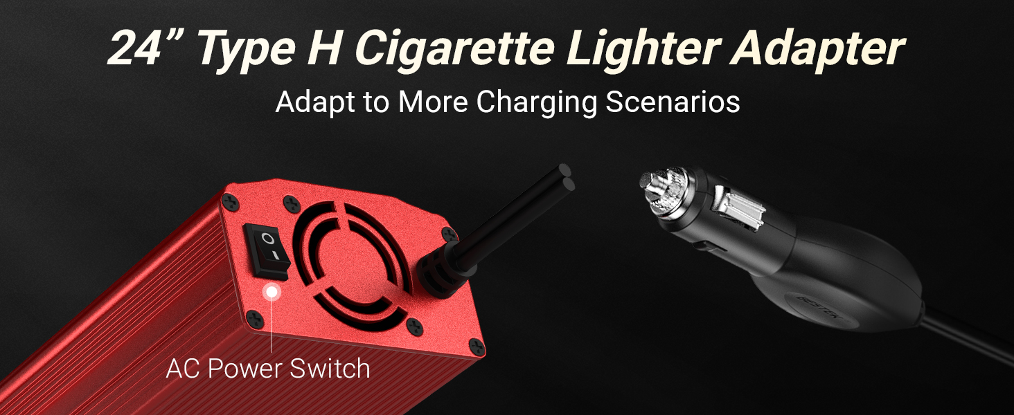 cigarette lighter adapter inverter