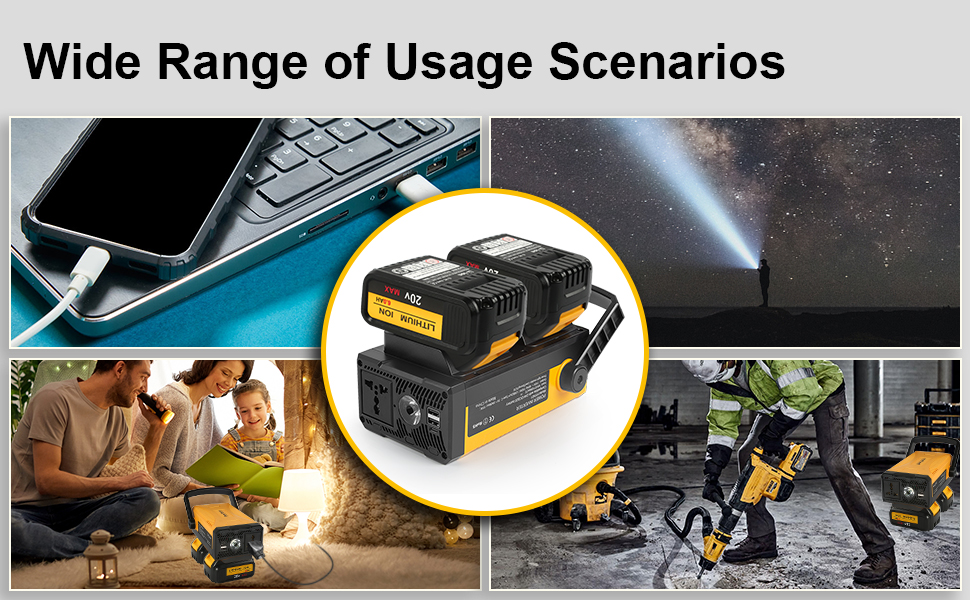 wide range of usage scenarious