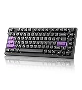 YUNZII RT75 PRO Wireless Gaming Keyboard,Hall Effect Mechanical Rapid Trigger Magnetic Keyboard B...