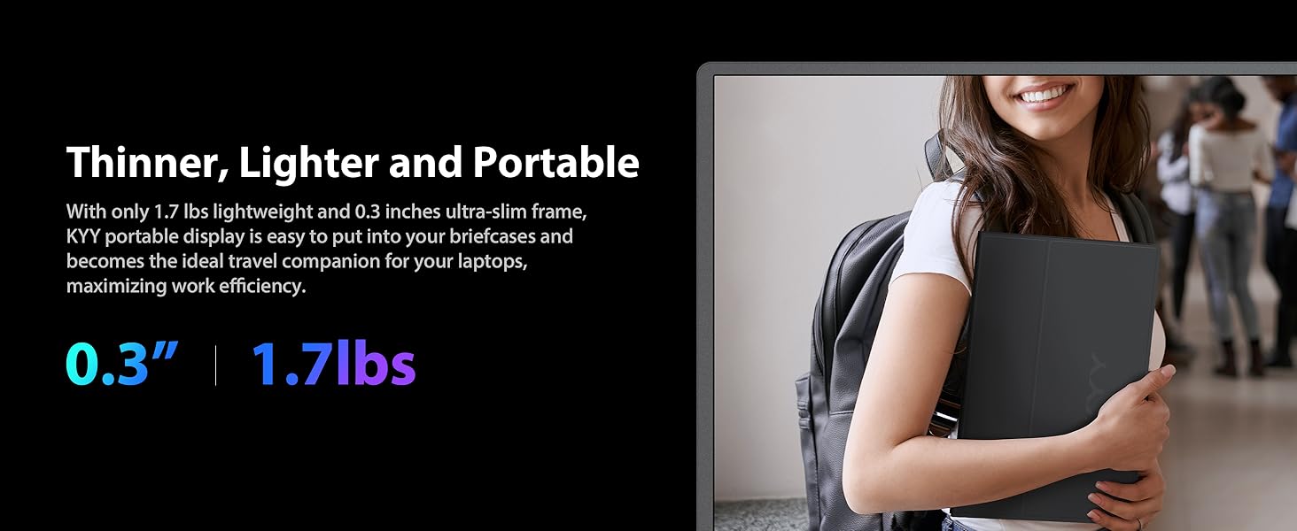 KYY portable travel monitor