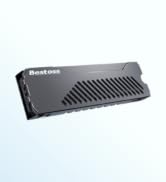 M.2 SSD Heatsink, Double Surface Aesthetic Thermal Dissipation NVMe Heatsink with Thermal Silicon...