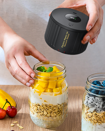 electric mason jar vacuum sealer kit
