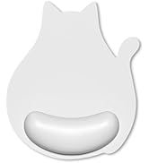 Hsxnam Ergonomic Mouse Pad with Wrist Rest, Cute Cat Memory Foam Padded Pain Relief Non-Slip Wris...