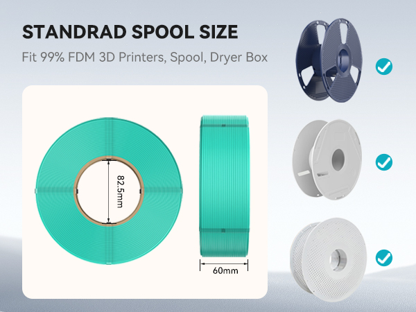 SUNLU 3D Printer Filament Bundle, 1kg Refill Filament