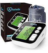 Hetaida Blood Pressure Monitor for Upper Arm, Digital BP Machine with Large Backlit LCD, Voice Pr...