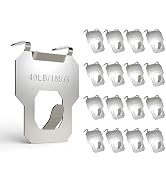 NACETURE 12-Pack 40LB Heavy Duty Drywall Picture Hangers, No Drill Wall Hooks for Hanging Picture...