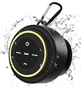 Razobws Bluetooth Shower Speaker, Portable Bluetooth Speakers, IP67 Waterproof Wireless Speaker w...