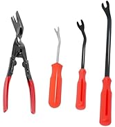 YSPAMER 4Pcs Auto Clip Pliers Set Fastener Remover Trim Rivet Removal Tool Kit for Car Door Panel...