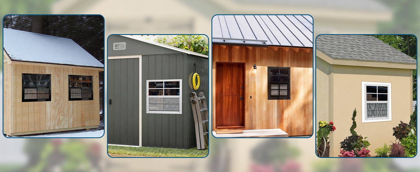 shed windows