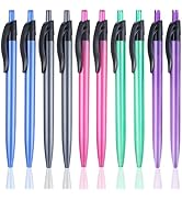Yuxingrong Retractable Black Ballpoint Pen for Smooth Writing 1.0mm Medium Pack of 50, click pens...